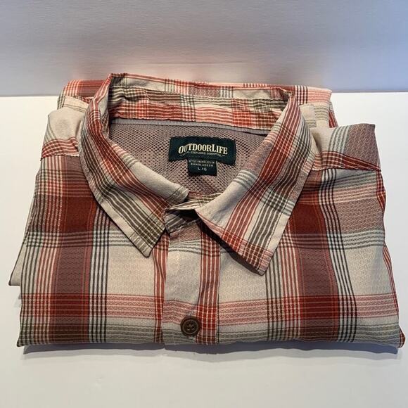 OUTDOOR LIFE Vintage (Sears) Men’s Button Down Shirt - Size: Large - Picture 8 of 8